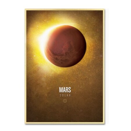 Christian Jackson 'Mars' Canvas Art,16x24